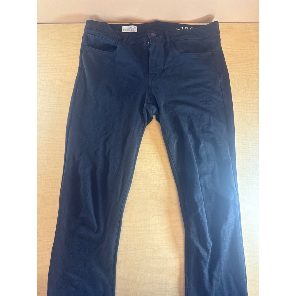 Gap 1969 Kids Legging‎ Jeans Black Slim Fit Stretch Pants Size 26/2r